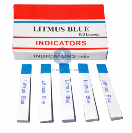 Blue Litmus Indicator Paper